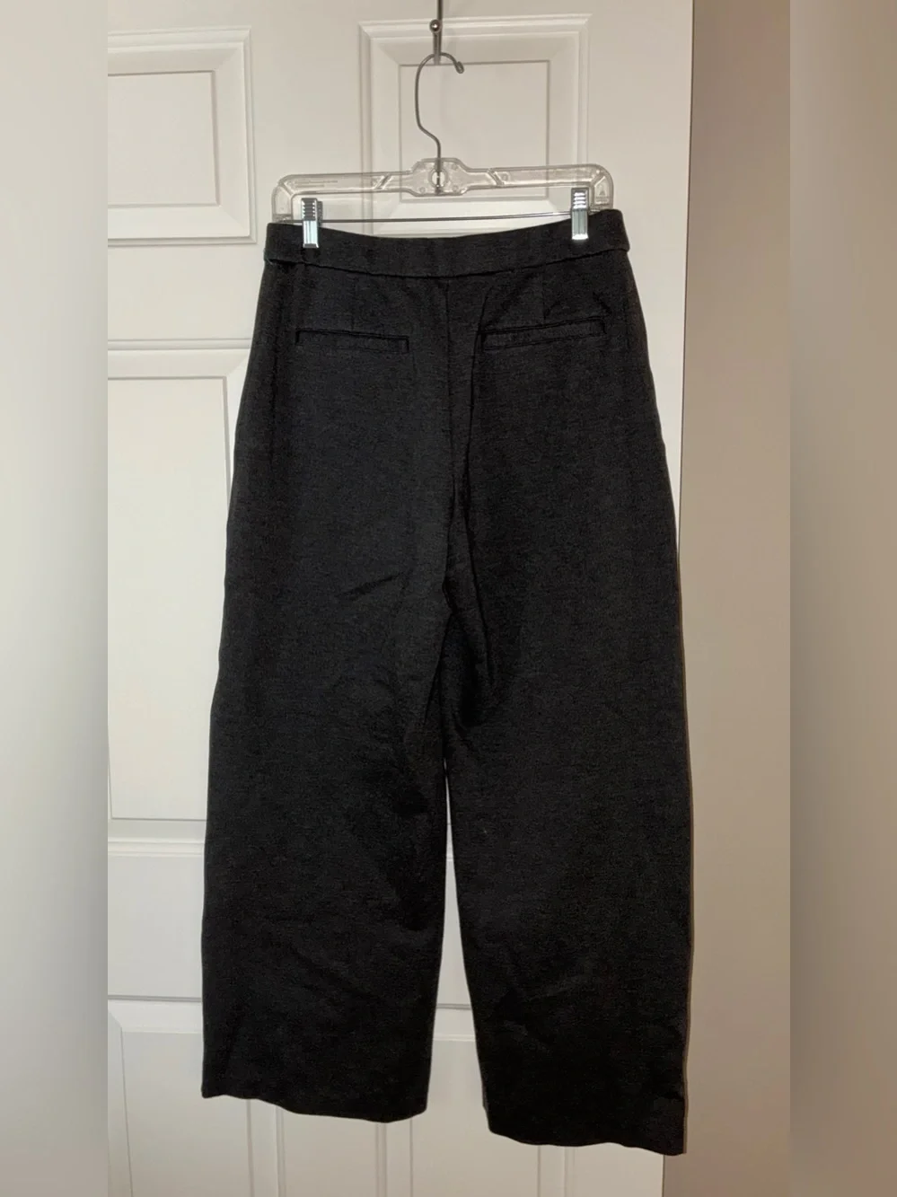 Like‎ New Banana Republic High-rise Wide Leg Ponte Pull on Pant Sz M